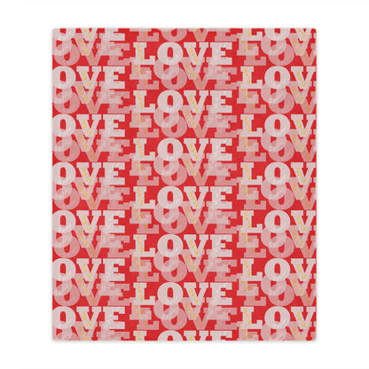 Self Love Red Blanket