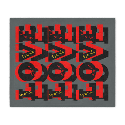 Self Love Gray Blanket