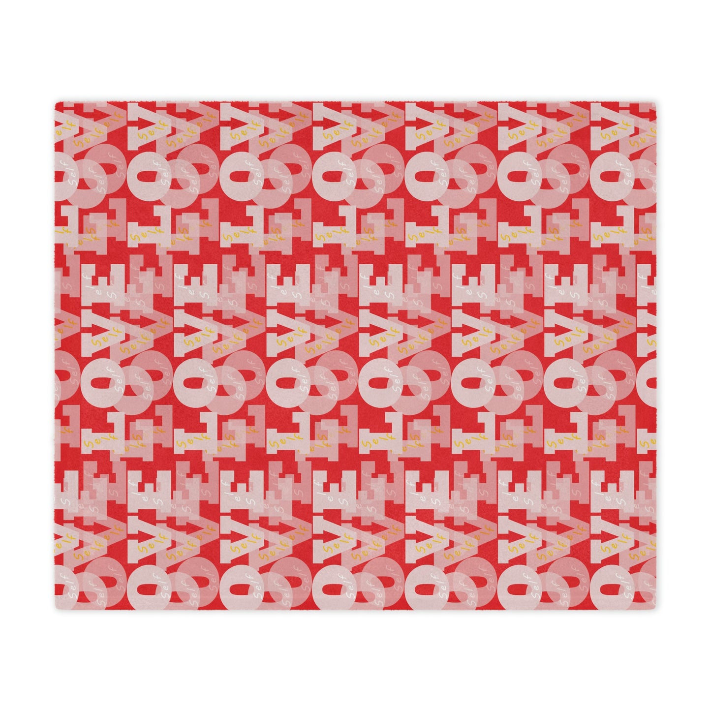 Self Love Red Blanket